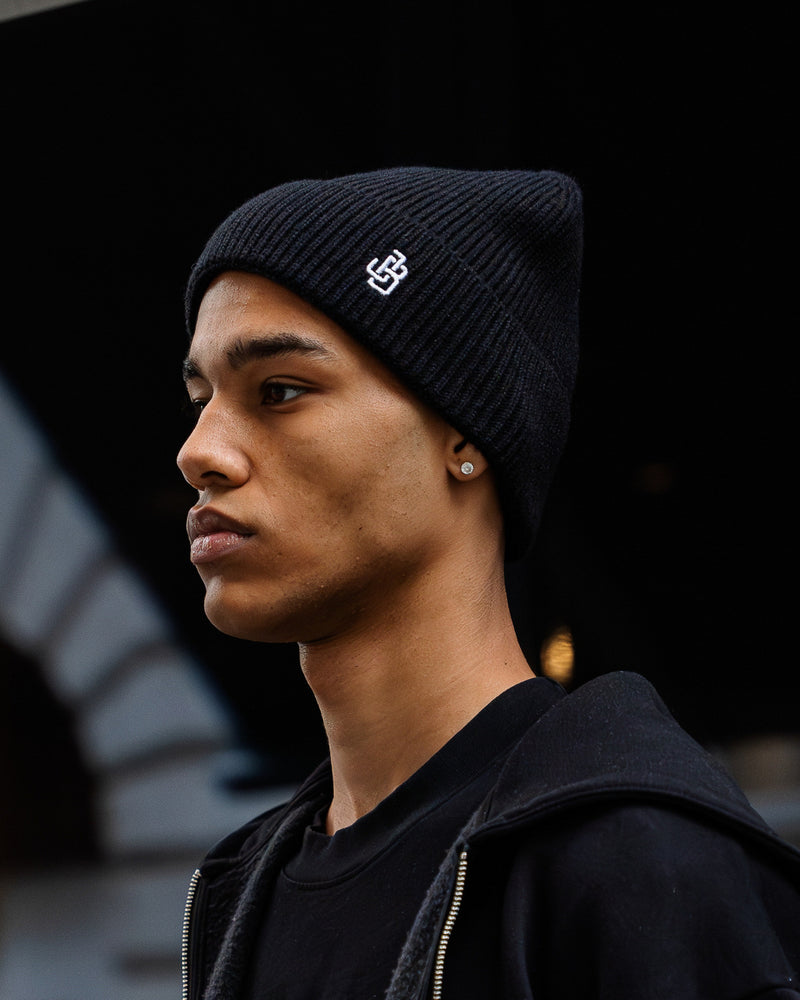 Logo Beanie Black