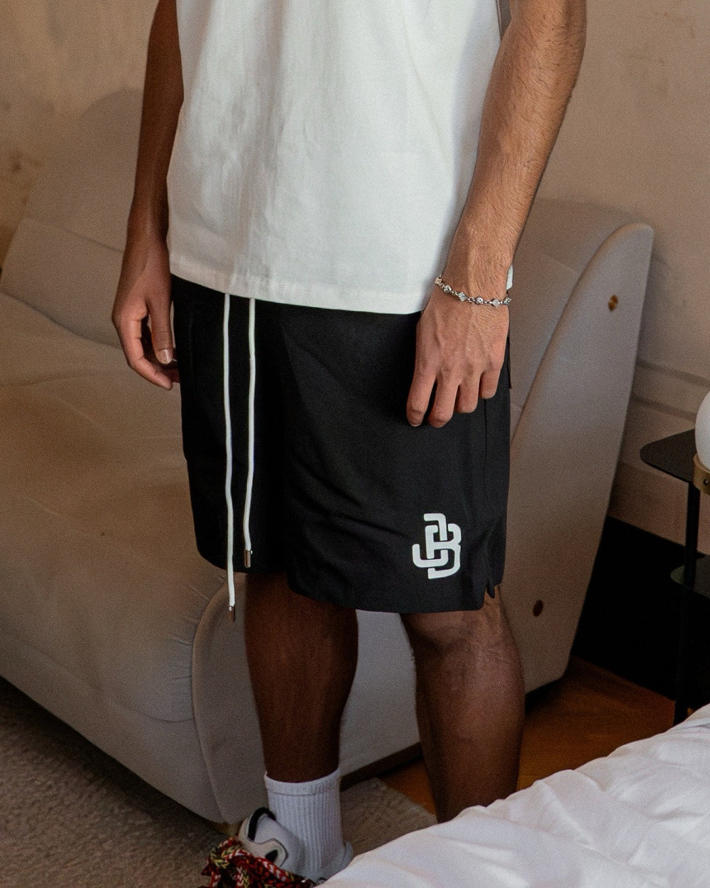 Logo Shorts Black