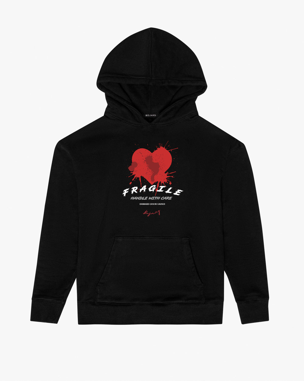 Fragile Hoodie Black