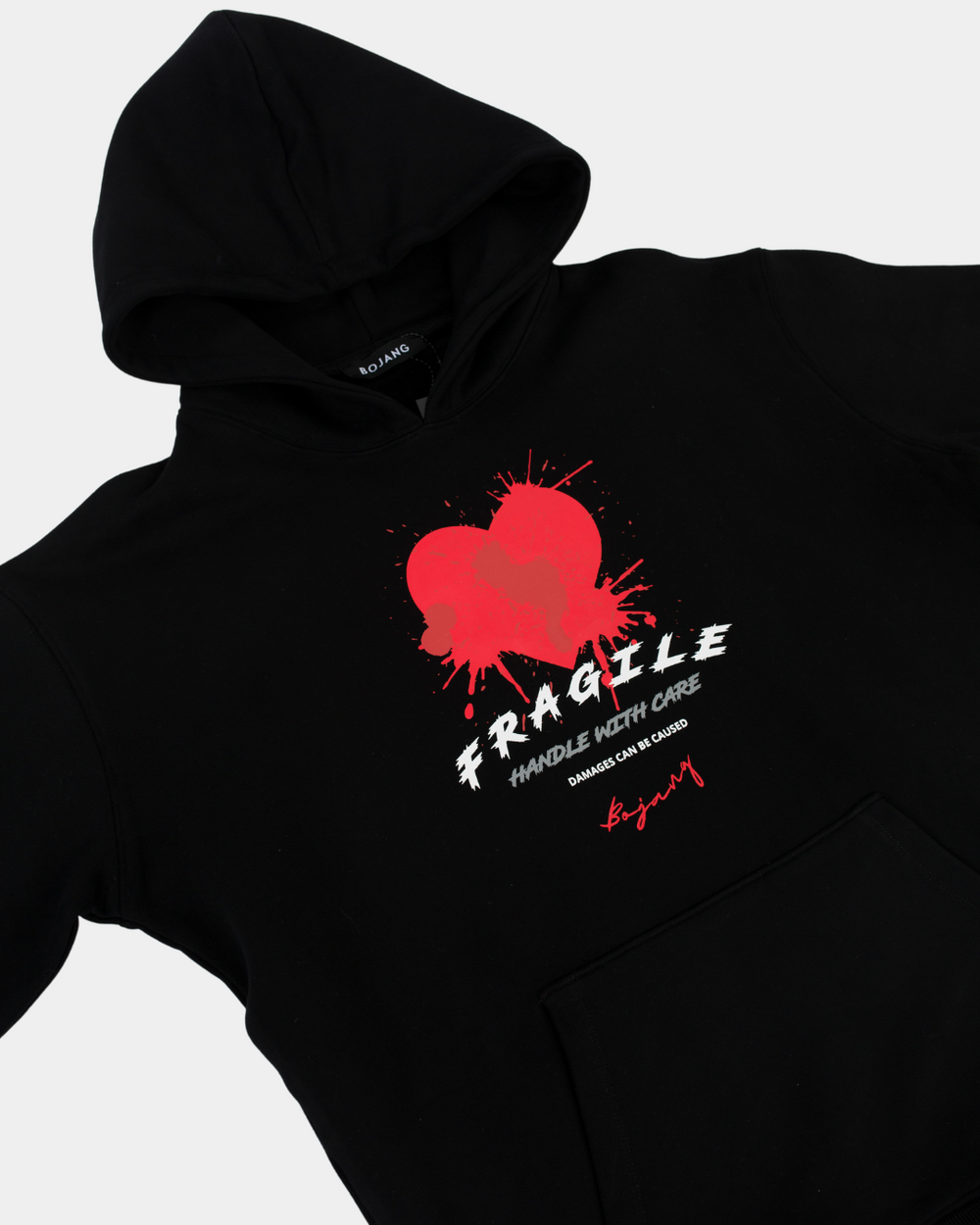 Fragile Hoodie Black